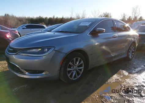 2015 Chrysler 200 C из США, поврежденный, VIN 1C3CCCCB4FN586088